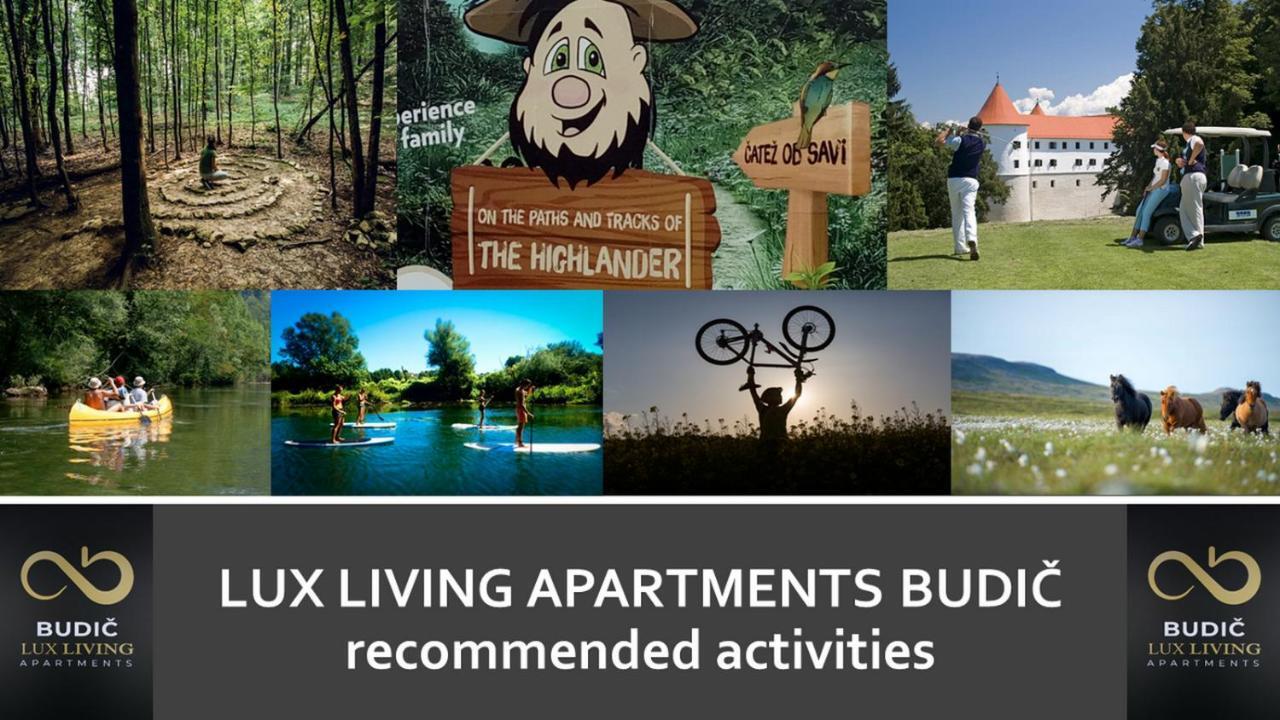 Lux Living Apartments Budic Near Terme Catez Brezice Bagian luar foto
