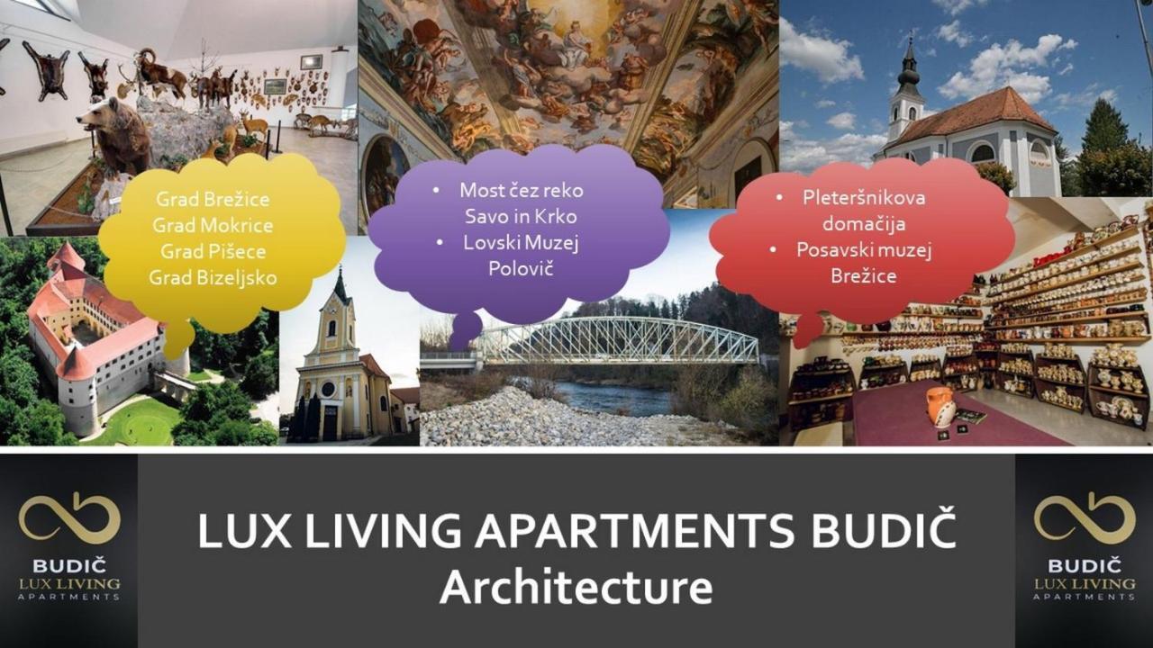 Lux Living Apartments Budic Near Terme Catez Brezice Bagian luar foto